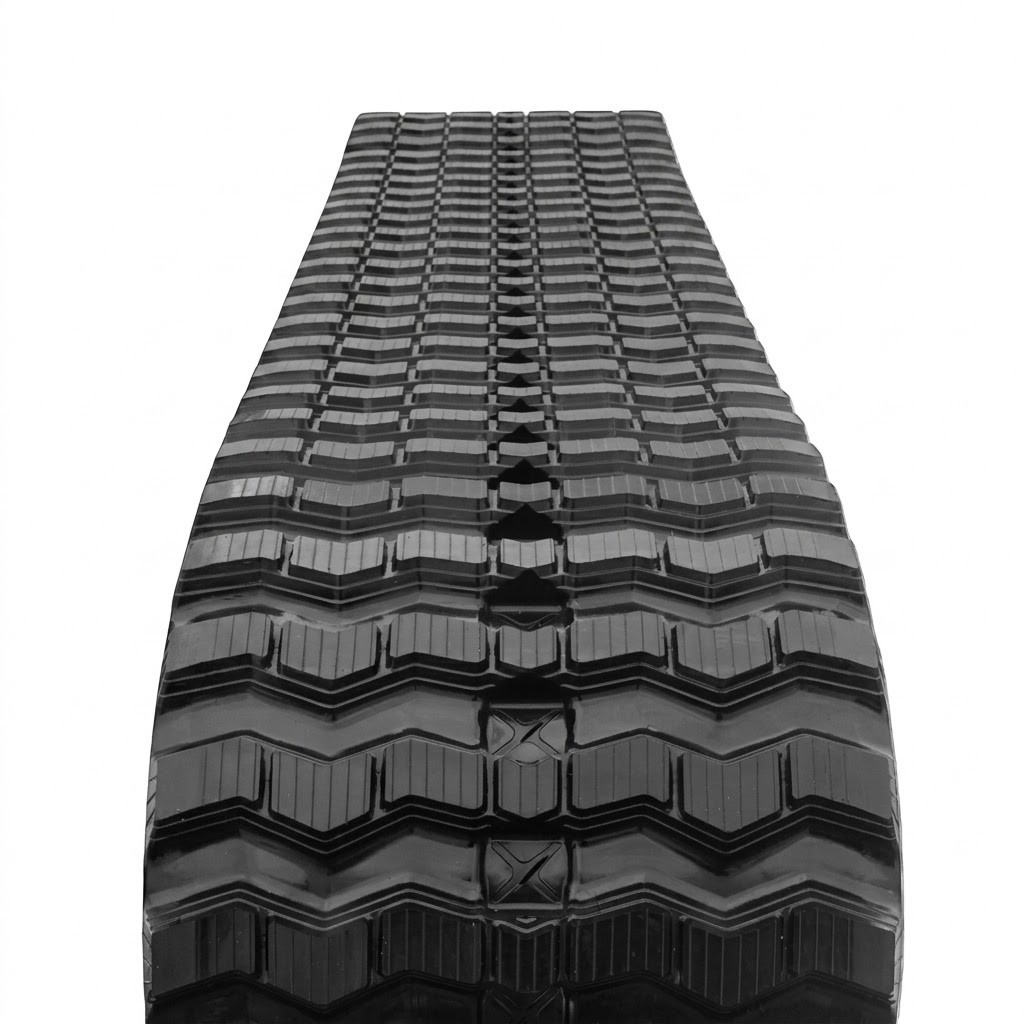 ZigZag bar tread pattern rubber track replacement for Bobcat T590 CTL
