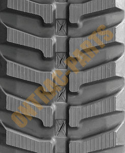 Kubota KX040-4 Rubber Tracks Tread