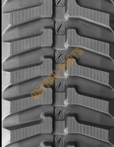 Close-up of the CATERPILLAR 303CR RUBBER TRACKS