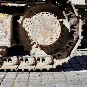 Rubber Tracks close up