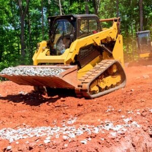construction equipment with Rubber Tracks