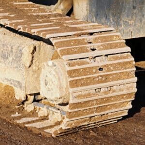Rubber Tracks close up
